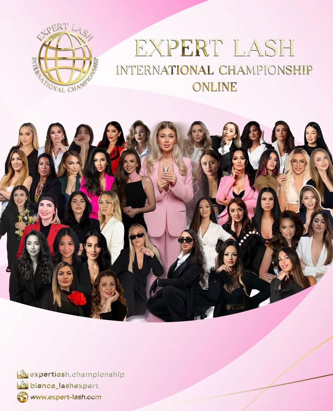 Bianca Dalan with the ELC 2026 international panel of 36 judges